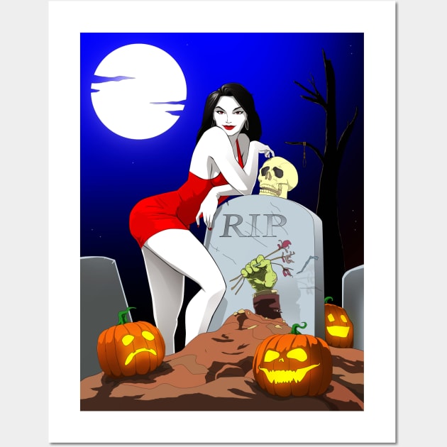 A Date for Halloween - TPween22 Wall Art by CoolDojoBro